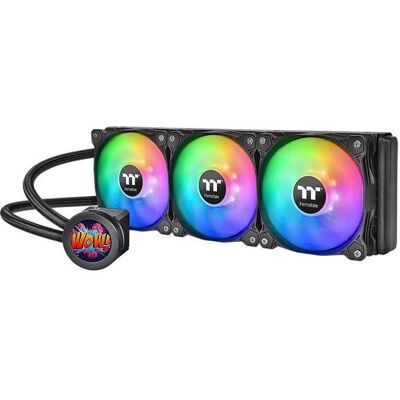 Thermaltake TT Floe Ultra 360 RGB CPU Liquid Cooler CL-W350-PL12SW-A, CPU Wasserkühler, Schwarz Thermaltake TT Floe Ultra 360 RGB CPU Liquid Cooler CL-W350-PL12SW-A, CPU Wasserkühler, Schwarz