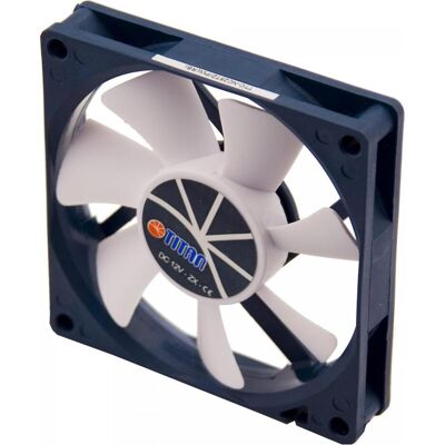 Titan Lüfter, 60 x 60 x 10 mm, mit Tachosignal, Flüssigkeits-Gleitlager 12 V DC, 15,3 mü/h, 3600 U/min, <2 (60 mm, 1x), PC Lüfter, Schwarz Titan Lüfter, 60 x 60 x 10 mm, mit Tachosignal, Flüssigkeits-Gleitlager 12 V DC, 15,3 mü/h, 3600 U/min, <2 (60 mm, 1x), PC Lüfter, Schwarz