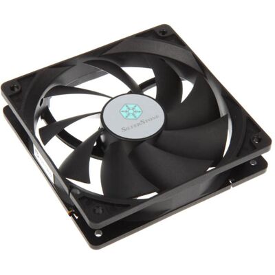 Silverstone Fn121-P (120 mm, 1x), PC Lüfter, Schwarz Silverstone Fn121-P (120 mm, 1x), PC Lüfter, Schwarz