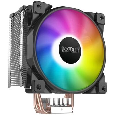 Pccooler GI-D56V Halo RGB (148 mm), CPU Kühler, Mehrfarbig Pccooler GI-D56V Halo RGB (148 mm), CPU Kühler, Mehrfarbig