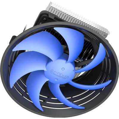 Pccooler Q100M-V2 125W TDP (66 mm), CPU Kühler, Blau Pccooler Q100M-V2 125W TDP (66 mm), CPU Kühler, Blau