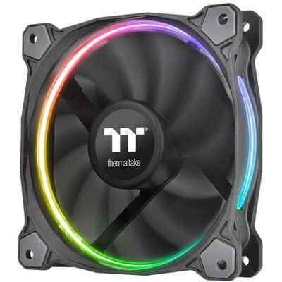 Thermaltake Riing 12 Premium 3er Set (120 mm, 1x), PC Lüfter, Schwarz Thermaltake Riing 12 Premium 3er Set (120 mm, 1x), PC Lüfter, Schwarz