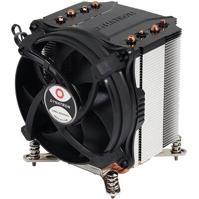 Dynatron Q6 Intel CPU cooler 3U LGA1700 Aluminum Fins with 4 Heat Pipes with H.C.C. Technology Activ (110 mm), CPU Kühler, Schwarz Dynatron Q6 Intel CPU cooler 3U LGA1700 Aluminum Fins with 4 Heat Pipes with H.C.C. Technology Activ (110 mm), CPU Kühler, Schwarz