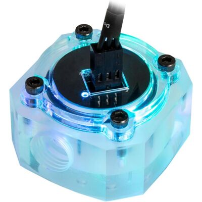 Barrow Flussmeter ARGB - acryl, Wasserkühlung Überwachung, Transparent, Schwarz Barrow Flussmeter ARGB - acryl, Wasserkühlung Überwachung, Transparent, Schwarz