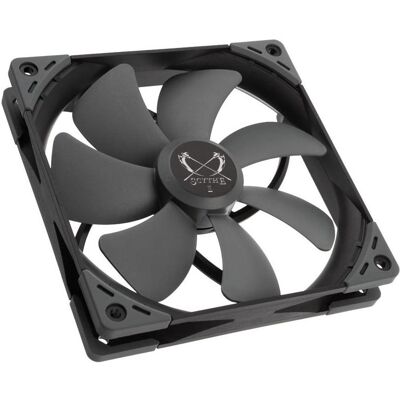 Scythe PC-Lüfter Kaze Flex 140 Square PWM (140 mm, 1x), PC Lüfter, Schwarz Scythe PC-Lüfter Kaze Flex 140 Square PWM (140 mm, 1x), PC Lüfter, Schwarz