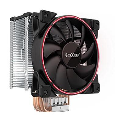 Pccooler GI-X6B-V2 Corona Blau (148 mm), CPU Kühler, Rot Pccooler GI-X6B-V2 Corona Blau (148 mm), CPU Kühler, Rot