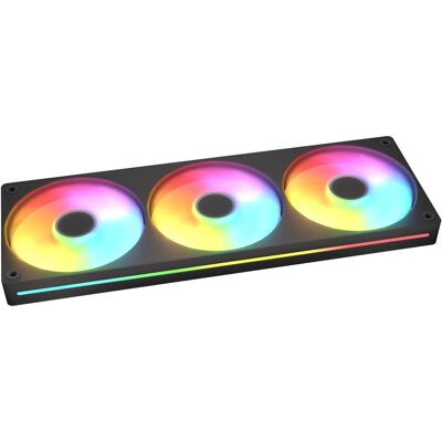 Cougar Reversed-Lüfter Unity360-FB,360 ARGB PWM, schwarz (120 mm, 1x), PC Lüfter, Mehrfarbig, Schwarz Cougar Reversed-Lüfter Unity360-FB,360 ARGB PWM, schwarz (120 mm, 1x), PC Lüfter, Mehrfarbig, Schwarz