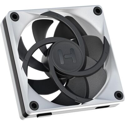Hyte THICC FP12 120MM PWM FAN 3PK + NP (120 mm, 3x), PC Lüfter, Schwarz, Weiss Hyte THICC FP12 120MM PWM FAN 3PK + NP (120 mm, 3x), PC Lüfter, Schwarz, Weiss