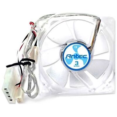 Antec TriCool (120 mm, 1x), PC Lüfter, Weiss, Transparent Antec TriCool (120 mm, 1x), PC Lüfter, Weiss, Transparent