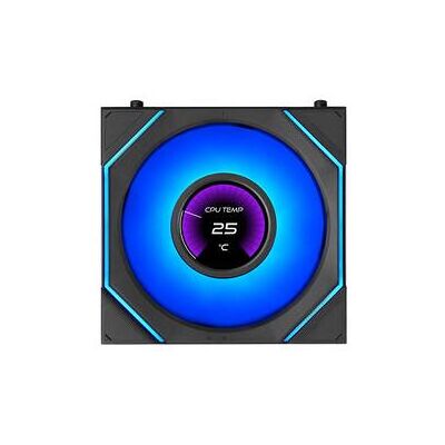 Lian-Li UNI FAN SL-INF FLEX LCD Wireless Lüfter, ARGB, PWM - Reverse Blade, 120mm, schwarz (120 mm), PC Lüfter, Schwarz Lian-Li UNI FAN SL-INF FLEX LCD Wireless Lüfter, ARGB, PWM - Reverse Blade, 120mm, schwarz (120 mm), PC Lüfter, Schwarz