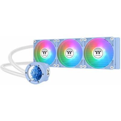 Thermaltake Kit Watercooling Aio Th V2 Ultra Ex Sync RGB - 360mm (Bleu), CPU Wasserkühler, Blau Thermaltake Kit Watercooling Aio Th V2 Ultra Ex Sync RGB - 360mm (Bleu), CPU Wasserkühler, Blau