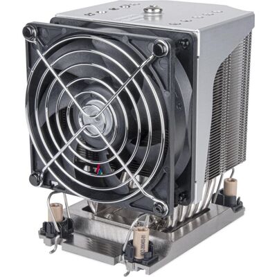 Silverstone SST-XE04-4189B - Xenon 4U small form factor server / workstation CPU cooler for Intel LG (126 mm), CPU Kühler, Silber, Schwarz Silverstone SST-XE04-4189B - Xenon 4U small form factor server / workstation CPU cooler for Intel LG (126 mm), CPU Kühler, Silber, Schwarz