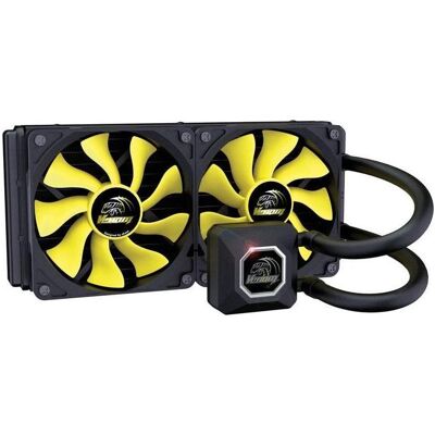 Akasa Venom A20 Water Cooler, High Performance 240mm All in one Liquid Cooler with award winning PWM, CPU Wasserkühler, Gelb, Schwarz Akasa Venom A20 Water Cooler, High Performance 240mm All in one Liquid Cooler with award winning PWM, CPU Wasserkühler, Gelb, Schwarz