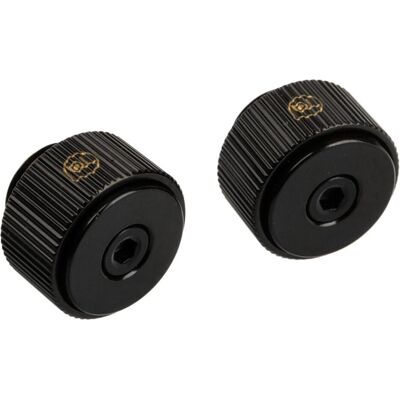 Bitspower Touchaqua manueller Luftauslass G1/4 Zoll AG - 2er-Pack, Wasserkühlung Komponenten Zubehör, Schwarz Bitspower Touchaqua manueller Luftauslass G1/4 Zoll AG - 2er-Pack, Wasserkühlung Komponenten Zubehör, Schwarz