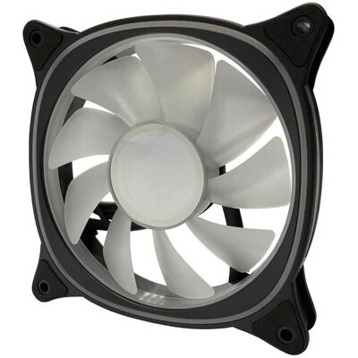 LC-Power Geh?usel?fter 3x120mm schwarz,ARGB,4Pin PWM (120 mm, 1x), PC Lüfter, Schwarz LC-Power Geh?usel?fter 3x120mm schwarz,ARGB,4Pin PWM (120 mm, 1x), PC Lüfter, Schwarz