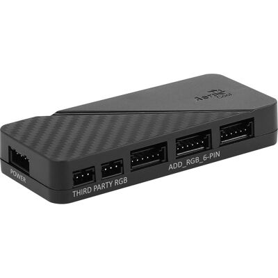 Aerocool Eclipse 12 Pro ARGB Lüfter, 3er Pack, inkl. Controller (120 mm, 3x), PC Lüfter, Schwarz Aerocool Eclipse 12 Pro ARGB Lüfter, 3er Pack, inkl. Controller (120 mm, 3x), PC Lüfter, Schwarz