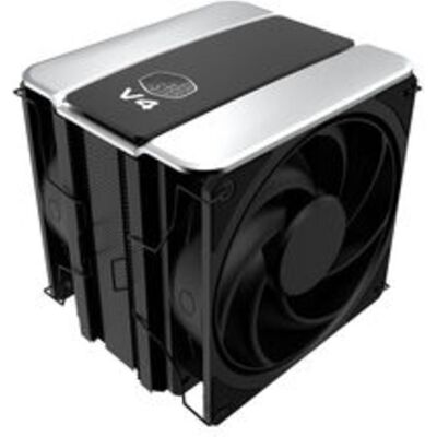 Cooler Master CoolerMaster Kühler V4 Alpha Black (161 mm), CPU Kühler, Schwarz Cooler Master CoolerMaster Kühler V4 Alpha Black (161 mm), CPU Kühler, Schwarz
