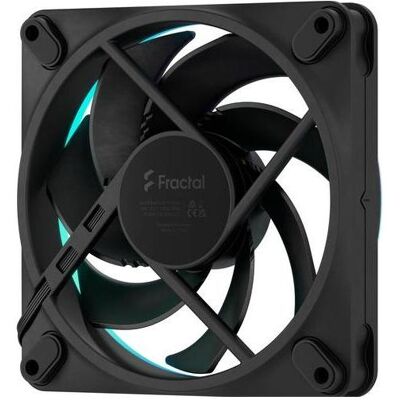 Fractal D. Momentum 12 RGB 3-pack Black (120 mm, 3x), PC Lüfter, Schwarz Fractal D. Momentum 12 RGB 3-pack Black (120 mm, 3x), PC Lüfter, Schwarz