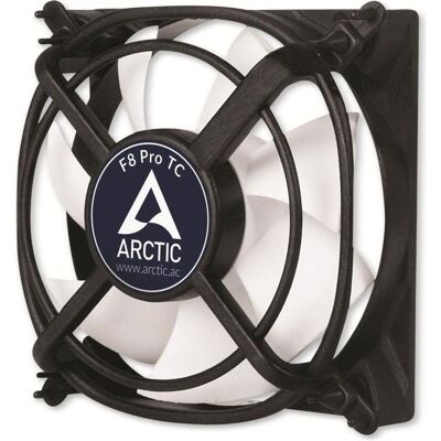 Arctic F8 Pro TC (80 mm, 1x), PC Lüfter, Schwarz, Weiss Arctic F8 Pro TC (80 mm, 1x), PC Lüfter, Schwarz, Weiss