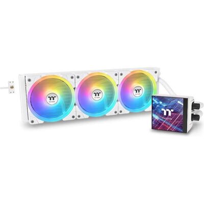 Thermaltake MAGFloe 420 Ultra AiO White, CPU Wasserkühler, Weiss Thermaltake MAGFloe 420 Ultra AiO White, CPU Wasserkühler, Weiss