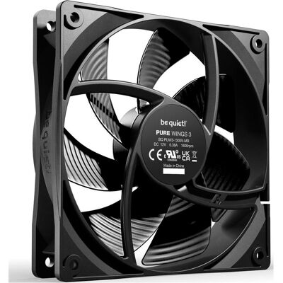 2x be quiet! Pure Wings 3 (120 mm, 1x), PC Lüfter, Schwarz 2x be quiet! Pure Wings 3 (120 mm, 1x), PC Lüfter, Schwarz