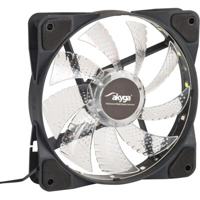 Akyga AW-12D-LED fan (120 mm, 1x), PC Lüfter, Schwarz Akyga AW-12D-LED fan (120 mm, 1x), PC Lüfter, Schwarz