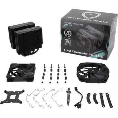 Thermalright Frost Commander 140 Black, CPU Wasserkühler, Schwarz Thermalright Frost Commander 140 Black, CPU Wasserkühler, Schwarz