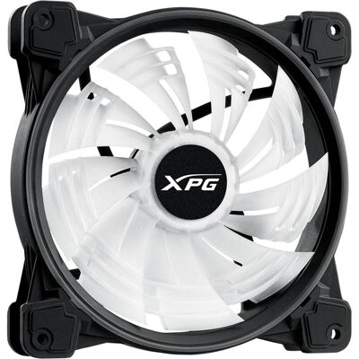 XPG HURRICANE140ARGBPWM-BKCWW computer cooling system Computer case Fan Black, White (140 mm, 1x), PC Lüfter, Schwarz XPG HURRICANE140ARGBPWM-BKCWW computer cooling system Computer case Fan Black, White (140 mm, 1x), PC Lüfter, Schwarz