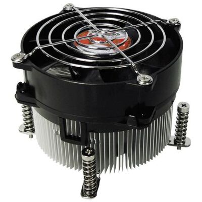 Dynatron K987 CPU-Kühler mit Lüfter (72.60 mm), CPU Kühler, Schwarz, Kupfer, Silber, Mehrfarbig Dynatron K987 CPU-Kühler mit Lüfter (72.60 mm), CPU Kühler, Schwarz, Kupfer, Silber, Mehrfarbig