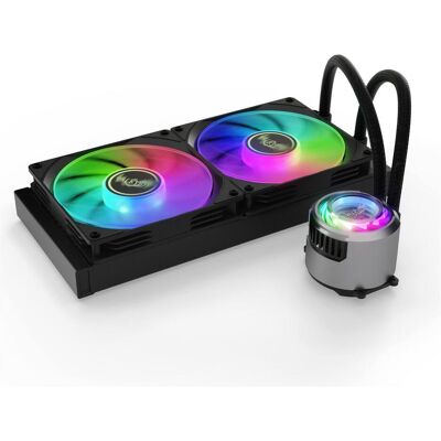 Valkyrie Chłodzenie wodne Jarn 280 ARGB Czarne, CPU Wasserkühler, Schwarz Valkyrie Chłodzenie wodne Jarn 280 ARGB Czarne, CPU Wasserkühler, Schwarz