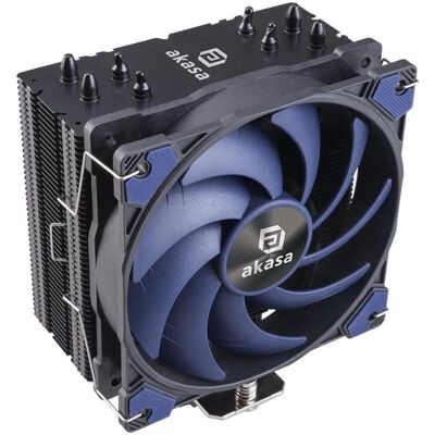 Akasa chladič CPU - Alucia H4 Plus N (148 mm), CPU Kühler, Schwarz Akasa chladič CPU - Alucia H4 Plus N (148 mm), CPU Kühler, Schwarz