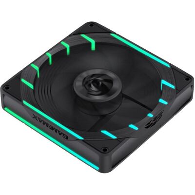 GameMax Ventilateur de boitier Tornado T12 Reverse Argb - 12cm (Noir) (120 mm), PC Lüfter, Schwarz GameMax Ventilateur de boitier Tornado T12 Reverse Argb - 12cm (Noir) (120 mm), PC Lüfter, Schwarz