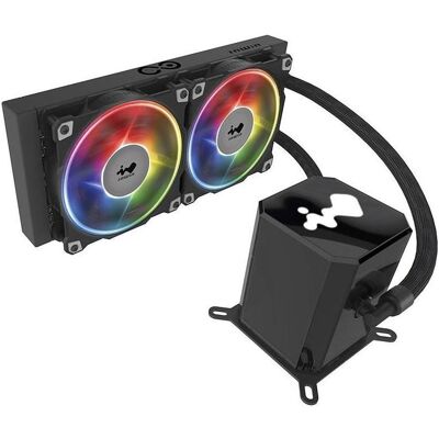 In-Win COOLING LIQUID SR24 240 ARGB, CPU Wasserkühler, Schwarz In-Win COOLING LIQUID SR24 240 ARGB, CPU Wasserkühler, Schwarz