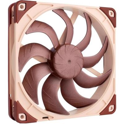 Noctua NF-A14x25 G2 LS-PWM (140 mm, 1x), PC Lüfter, Braun, Beige Noctua NF-A14x25 G2 LS-PWM (140 mm, 1x), PC Lüfter, Braun, Beige