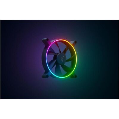 Razer Kunai Chroma (140 mm, 3x), PC Lüfter, Schwarz Razer Kunai Chroma (140 mm, 3x), PC Lüfter, Schwarz