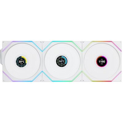 Lian-Li UNI FAN TL Wireless (120 mm, 3x), PC Lüfter, Weiss Lian-Li UNI FAN TL Wireless (120 mm, 3x), PC Lüfter, Weiss