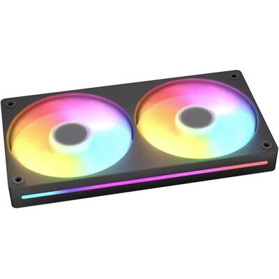 Cougar Reversed-Lüfter Unity240-FB,240 ARGB PWM, schwarz (120 mm, 1x), PC Lüfter, Mehrfarbig, Schwarz Cougar Reversed-Lüfter Unity240-FB,240 ARGB PWM, schwarz (120 mm, 1x), PC Lüfter, Mehrfarbig, Schwarz