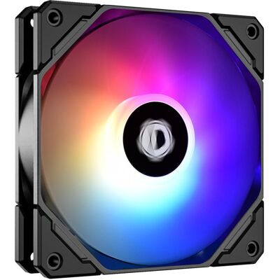 ID-Cooling TF-12025-PRO-ARGB REVERSE (120 mm, 1x), PC Lüfter, Mehrfarbig, Weiss, Schwarz ID-Cooling TF-12025-PRO-ARGB REVERSE (120 mm, 1x), PC Lüfter, Mehrfarbig, Weiss, Schwarz