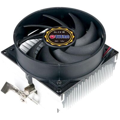 Titan DC-K8N925B/R/CU35 CPU-Kühler für AMD Sockel AMD K8/AM2/AM2+/AM3/AM3+/AM4/FM1/FM2/FM2+ bis 105W (25 mm), CPU Kühler, Silber, Schwarz Titan DC-K8N925B/R/CU35 CPU-Kühler für AMD Sockel AMD K8/AM2/AM2+/AM3/AM3+/AM4/FM1/FM2/FM2+ bis 105W (25 mm), CPU Kühler, Silber, Schwarz