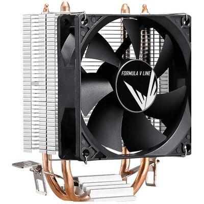 Formula CPU Cooler - Ice Boid 2PSDB (17-34dB, 4pin csatlakozó, 2 db heatpipe, 9cm), CPU Kühler Formula CPU Cooler - Ice Boid 2PSDB (17-34dB, 4pin csatlakozó, 2 db heatpipe, 9cm), CPU Kühler