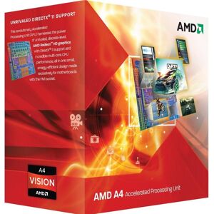 AMD A4-3400 Apu, 2c/2t (FM1, 2.70 GHz, 2 -Core), Prozessor AMD A4-3400 Apu, 2c/2t (FM1, 2.70 GHz, 2 -Core), Prozessor