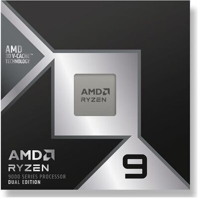 AMD Ryzen 9 9950X3D2 Dual Edition (AM5, 4.30 GHz, 16 -Core), Prozessor AMD Ryzen 9 9950X3D2 Dual Edition (AM5, 4.30 GHz, 16 -Core), Prozessor