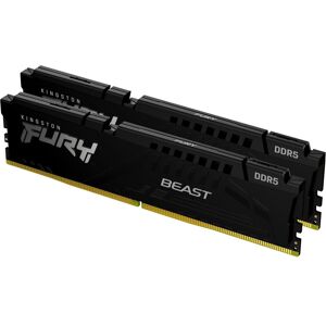 Kingston Fury Beast (2 x 32GB, 5600 MHz, DDR5-RAM, DIMM), RAM, Schwarz Kingston Fury Beast (2 x 32GB, 5600 MHz, DDR5-RAM, DIMM), RAM, Schwarz