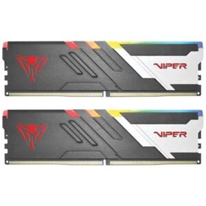 Patriot Viper Venom RGB (2 x 16GB, 6000 MHz, DDR5-RAM, DIMM), RAM, Schwarz, Weiss Patriot Viper Venom RGB (2 x 16GB, 6000 MHz, DDR5-RAM, DIMM), RAM, Schwarz, Weiss