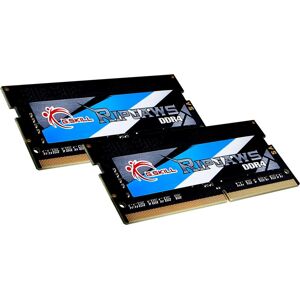 G.Skill Ripjaws DDR4 16 GB 2 x 8 GB 3200 MHz CL22 SO-DIMM 1,2 V (2 x 8GB, 3200 MHz, DDR4-RAM, SO-DIMM), RAM, Schwarz G.Skill Ripjaws DDR4 16 GB 2 x 8 GB 3200 MHz CL22 SO-DIMM 1,2 V (2 x 8GB, 3200 MHz, DDR4-RAM, SO-DIMM), RAM, Schwarz
