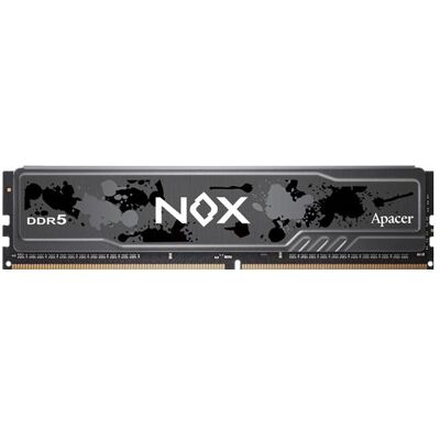 Apacer Kit Barrettes mémoire 32Go (2x16Go) DIMM DDR5 Nox 6000MHz (Noir) (2 x 16GB, 6000 MHz, DDR5-RAM, DIMM), RAM, Schwarz Apacer Kit Barrettes mémoire 32Go (2x16Go) DIMM DDR5 Nox 6000MHz (Noir) (2 x 16GB, 6000 MHz, DDR5-RAM, DIMM), RAM, Schwarz