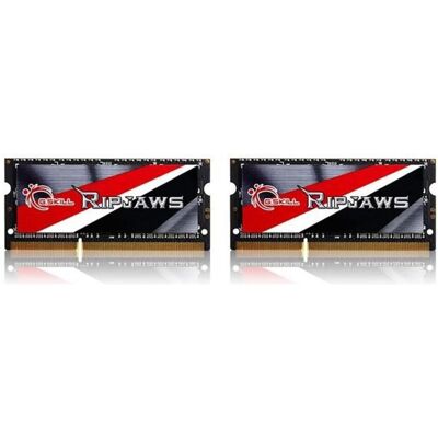 G.Skill Ripjaws3 SO DDR3L-1866 DC - 16GB (2 x 8GB, 1866 MHz, DDR3-RAM, SO-DIMM), RAM, Schwarz G.Skill Ripjaws3 SO DDR3L-1866 DC - 16GB (2 x 8GB, 1866 MHz, DDR3-RAM, SO-DIMM), RAM, Schwarz