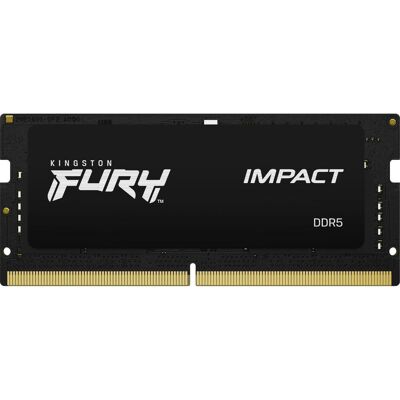 Kingston Fury Impact (2 x 32GB, 4800 MHz, SO-DIMM), RAM, Schwarz Kingston Fury Impact (2 x 32GB, 4800 MHz, SO-DIMM), RAM, Schwarz