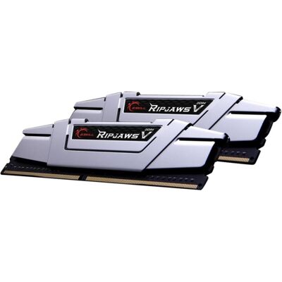 G.Skill Ripjaws V (2 x 8GB, 2666 MHz, DDR4-RAM, DIMM), RAM, Silber G.Skill Ripjaws V (2 x 8GB, 2666 MHz, DDR4-RAM, DIMM), RAM, Silber