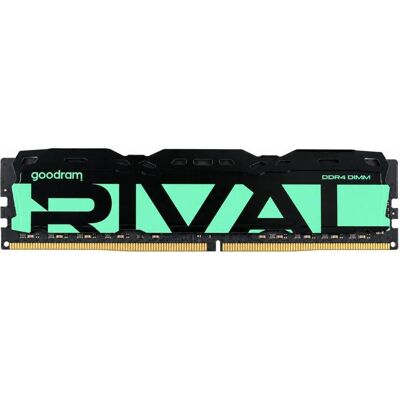 GOODRAM Pamięć do PC DDR4 Rival Radiant 16GB (1*16)/3200 CL16 zielona (1 x 16GB, 3200 MHz, DDR4-RAM, DIMM), RAM, Grün GOODRAM Pamięć do PC DDR4 Rival Radiant 16GB (1*16)/3200 CL16 zielona (1 x 16GB, 3200 MHz, DDR4-RAM, DIMM), RAM, Grün